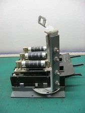 CEFCO 100 AMP TYPE D TIME DELAY FUSE, 250 VAC OR LESS,  LOT OF 3 WITH HOLDER