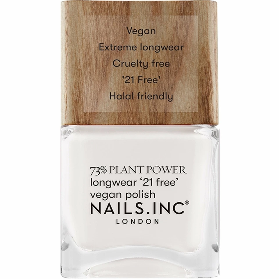 Nails inc Breathable Plant Power Nail Polish - Free Time Is Me Time 14ml (12997)
