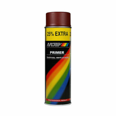 Motip Aerosol Primer Red Filler Spray Paint Adhesive 500ml