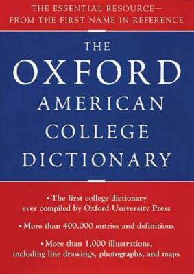 Oxford American College Dictionary - Hardcover By Oxford University Press - GOOD