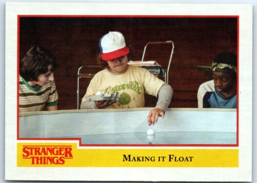 90 Making It Float Stranger Things Card Topps Netflix Temporada 1 2018 - Imagen 1 de 2