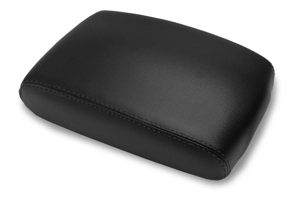 Tapa de consola reposabrazos cubierta de cuero para Infiniti FX35 2009-2012 negro Foto 3 de 4