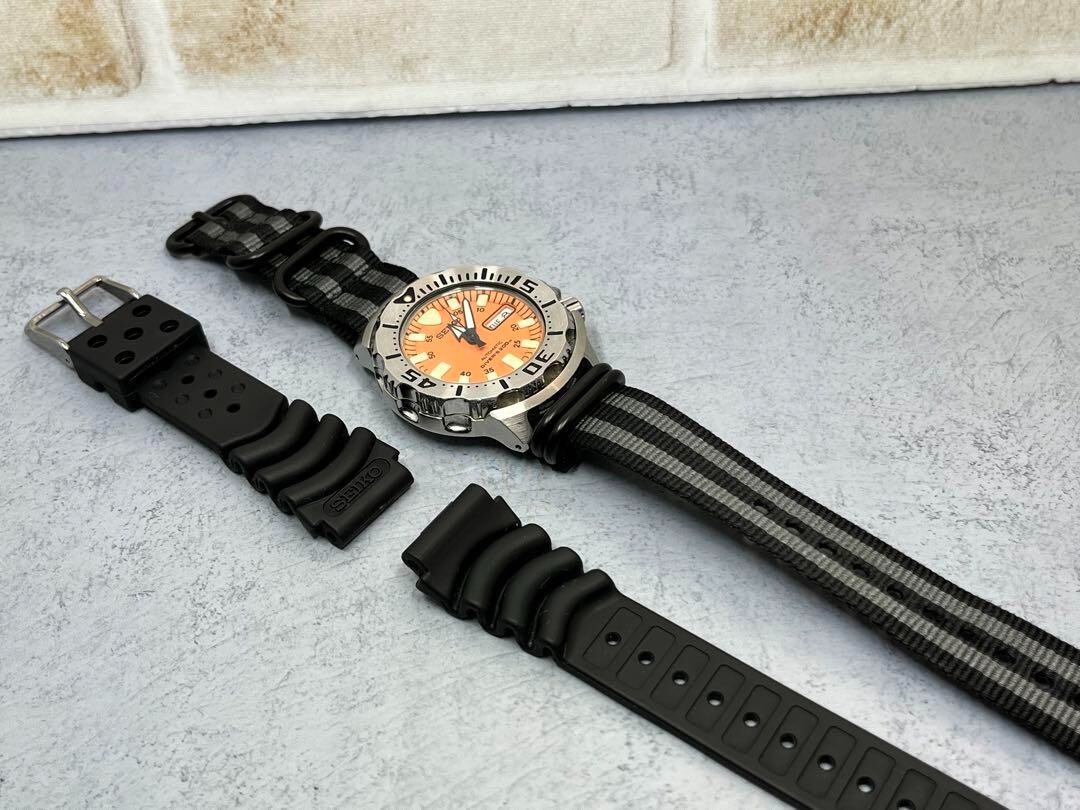 SEIKO SKX781 7S26-0350 Orange Monster Automatic Stainless SEIKO SKX781 7S26-0350 Orange Monster Automatic Stainless