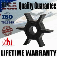 Water Pump Impeller for YAMAHA 2/4-Stroke 8/9.9/15/20 HP Outboard 63V-44352-01