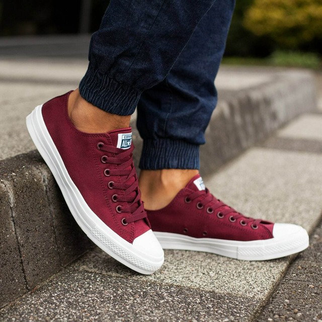 converse chuck taylor 2 burgundy