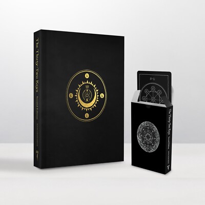 The Thirty-Two Keys Deluxe Leather Bound Book & Cards Set by David Chaim Smith