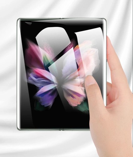 2X Film Blindé pour Samsung Galaxy Z Fold 3 5G Écran Film Verre Trempé TPU Antichoc - Photo 5 sur 10