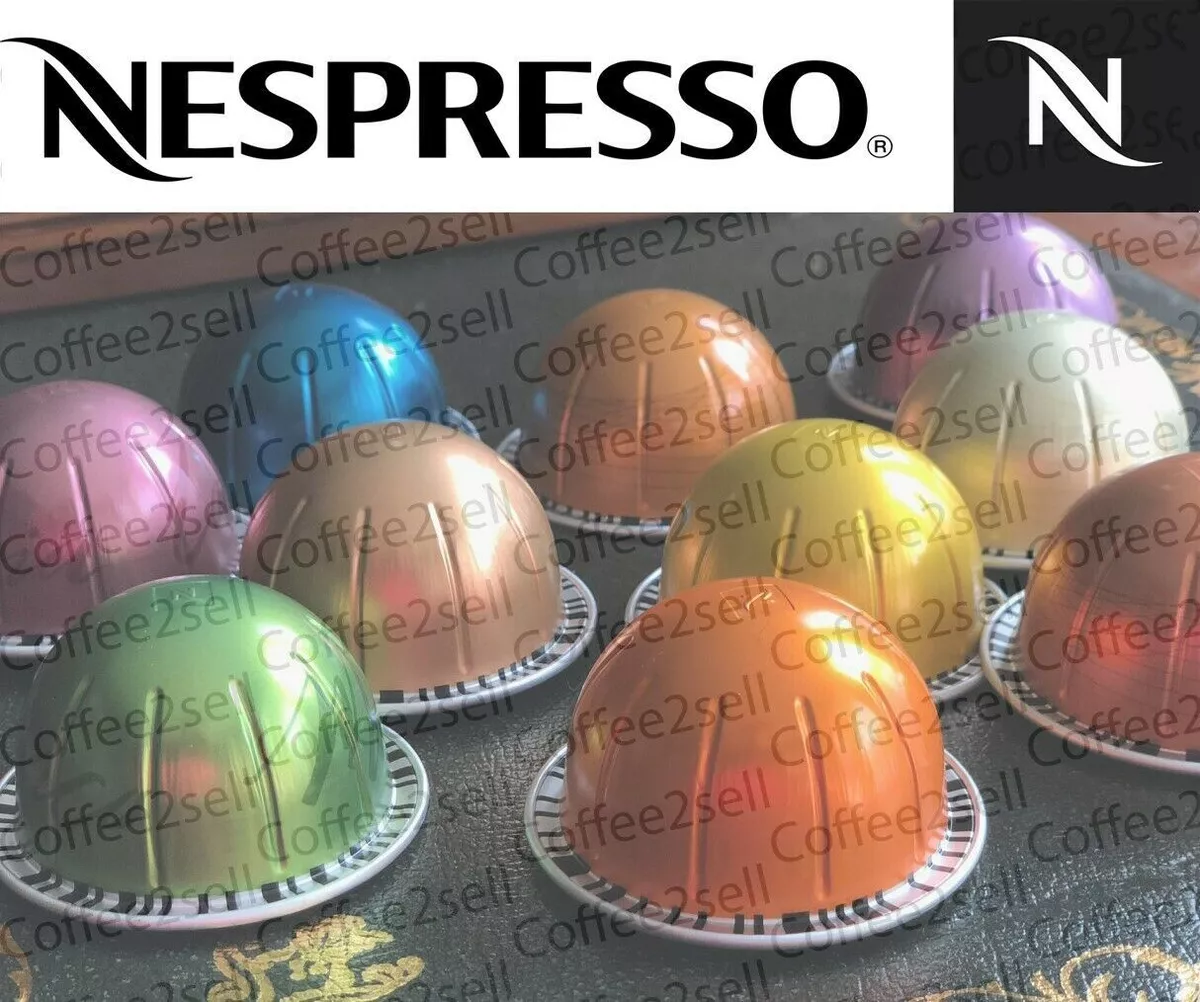 NESPRESSO VERTUO COFFEE CAPSULES PODS ALL FLAVOURS - 16% MULTI BUY  DISCOUNTS