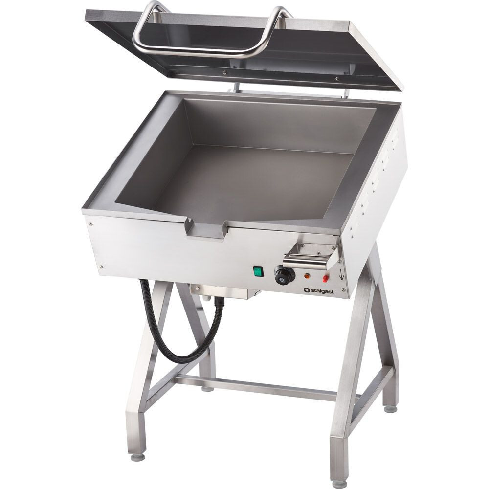 Kippbratpfanne Kipper Edelstahl Gastro-Groß-Bratpfanne Kipp-Ausguß-Pfanne 40Ltr.