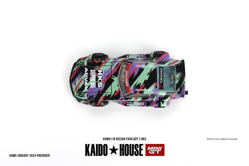 Kaido House x MINI GT 1:64 Fairlady Z HKS Diecast Model Car | eBay