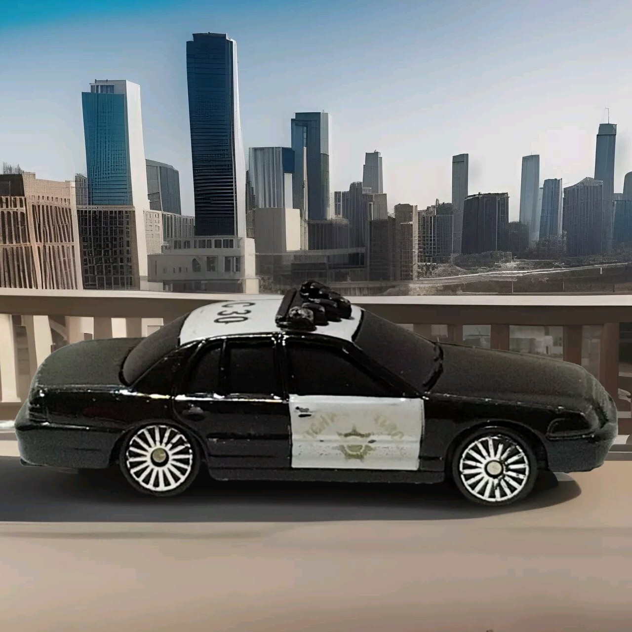 Ord Crown Victoria Policía Coleccionable Escala 1/64 Diecast Maisto Usado, 1998/2012