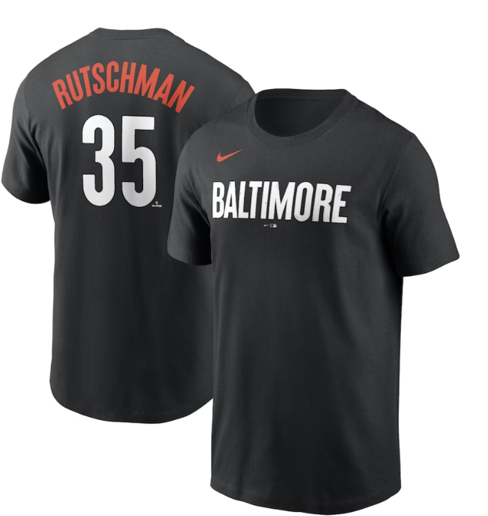 Baltimore Orioles Youth Adley Rutschman #35 Nike City Connect
