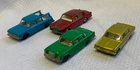 Matchbox Lesney Car Lot Rolls Royce Opel Diplomat Studebaker Mercedes 300SE 1:64