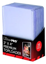 Toploader Series 3 X 4 Premium Toploader 35pt Card Holders [25 Count]