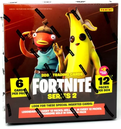 2020 PANINI FORTNITE SERIES 2 TRADING CARDS MEGA BOX BLOWOUT CARDS