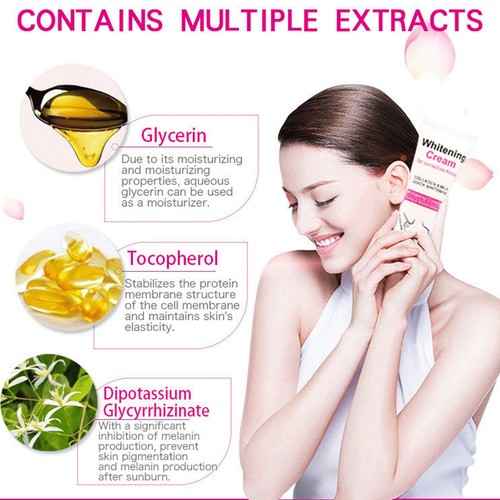 Whitening Cream For Underarms Remove Melanin, Prevent Odor, Stop Sweating - Picture 5 of 12