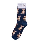 Chihuahua socks ladies One Size quality cotton mix novelty Dog lover gift