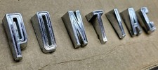 1961 Pontiac Catalina Bonneville Starchief Rear Letters Emblem Sd 421 389 1961 Pontiac Catalina Bonneville Starchief Rear Letters Emblem Sd 421 389