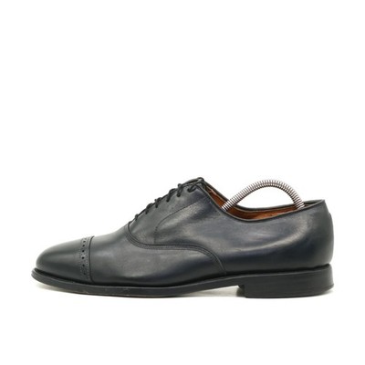 Allen Edmonds Herren Kleiderschuh EU 44 Byron Schwarz Leder Oxford