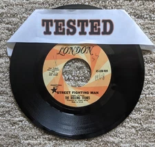 The Rolling Stones PROMO 45 rpm: Street Fighting Man : London 45-909 TESTED 1968