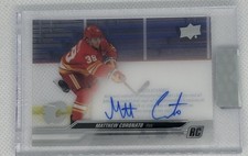 2023 UPPER DECK CLEAR CUT #CC-MC MATTHEW CORONATO RC AUTO ROOKIE