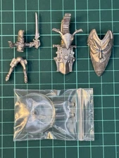 Warhammer 40k Eldar Harlequin Jetbike (1) OOP Metal Rogue Trader (e)