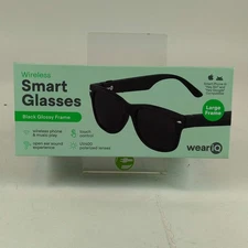 New weariQ Wireless Smart Glasses Smart Glasses SS-SHINYBC1LG