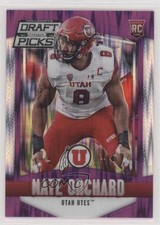 2015 Panini Prizm Collegiate Draft Picks Purple Flash 59/99 Nate Orchard eq1