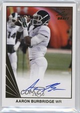 2016 Leaf Ultimate Draft 1990 Gold 20/50 Aaron Burbridge #BA-AB1 Auto 3j2