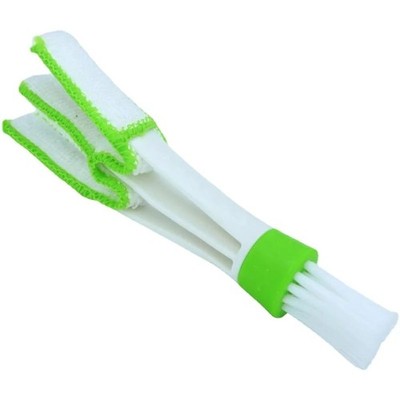 Car Detail Cleaning Brush Double Head Air Vent Grille Interior Tools