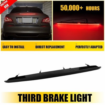 LED Trunk Lid 3rd Brake Light Bar For 2008-2013 BMW E82 E88 1 Series Smoked Lens