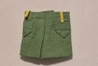 Vintage '69 Skipper Doll #1968 Hopscotching Striped Green Shorts
