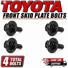 4 Toyota Front Skid Plate Bolts Tacoma 4runner Fj Tundra Sequoia Oem 12mm Hex
