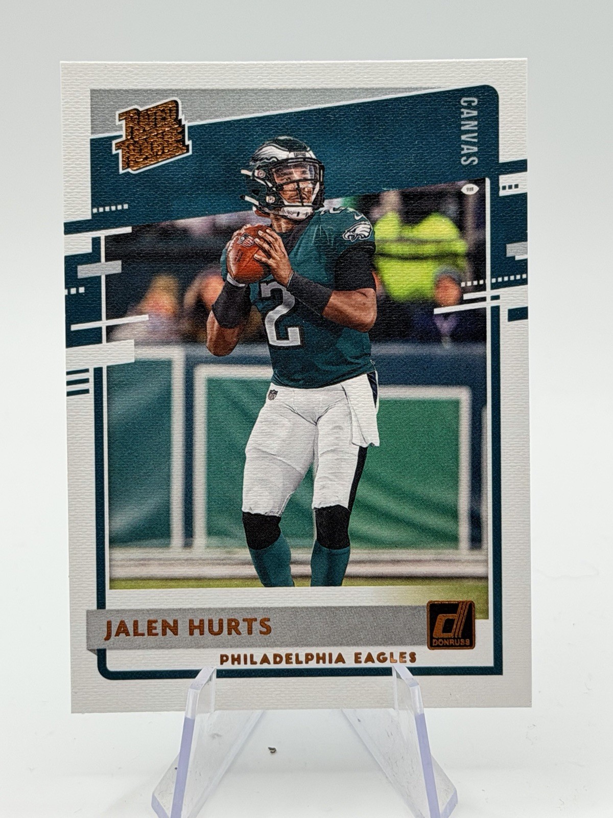 2020 Panini Donruss - Rated Rookie Jalen Hurts #314 Canvas (RC)