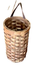 Woven Farmhouse Basket - Plastic Bag Dispenser