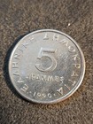 1990 GREECE 5 DRACHMAS COIN - Aristotle - Lot D — photo 2