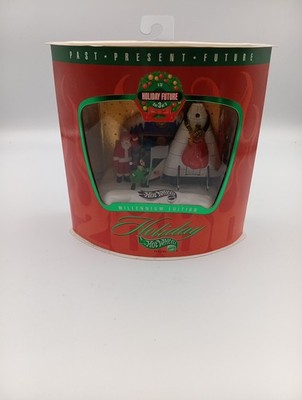 1999 Hot Wheels Tail Dragger Millennium Edition Holiday Future Christmas T1820