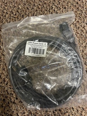 220-250v Power Cord for 220v ASIC Miners NEMA 6-15P to C13 [6-ft]