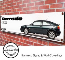 Volkswagen Corrado VR6 banner for WORKSHOP, Garage, Showroom