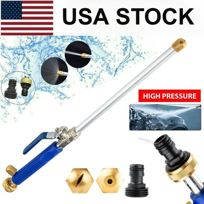 #ad Hydro Jet High Pressure Power Washer Water Spray Gun Nozzle For Garden Car Hose $6.99