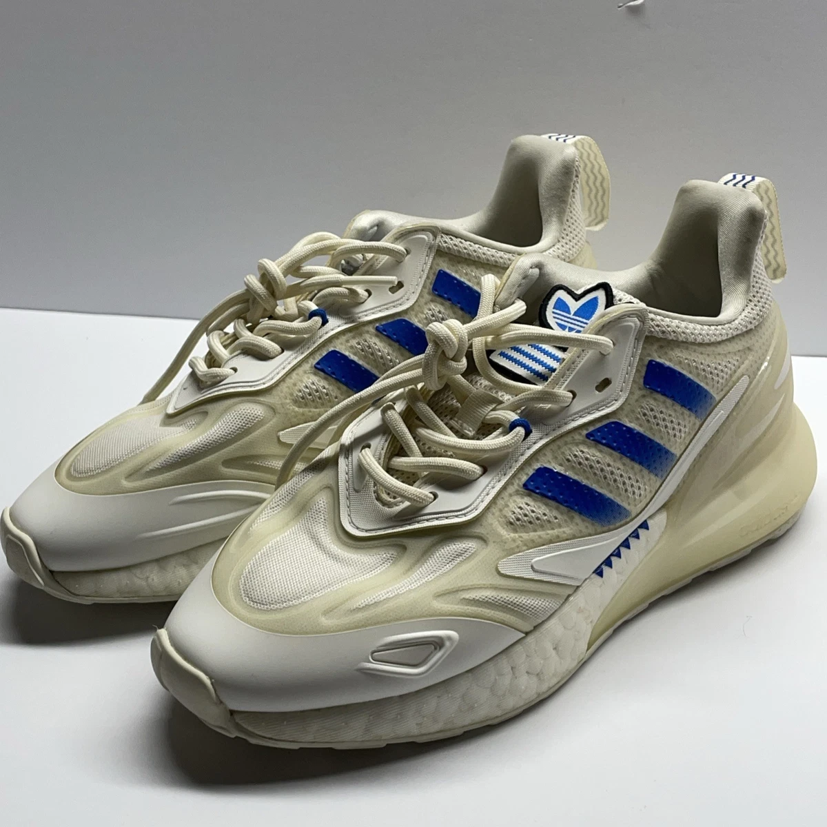 Las mejores ofertas en Adidas ZX 2K Boost 2.0 White Blue Bird | eBay