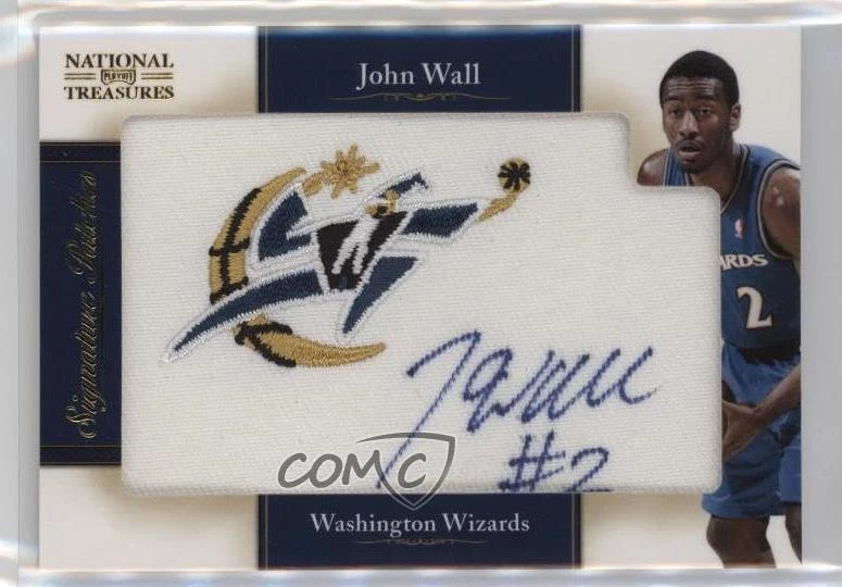 John Wall Basketball Autographed Sports Trading Cards