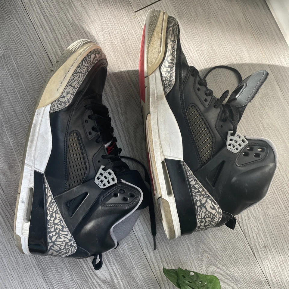 Talla 10.5 Jordan Spizike Negro - 315371-034 Foto 4 de 4