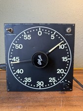 Gralab Model 300 Professional Darkroom Analog Timer 1 sec/ 60 min TESTED WORKS .