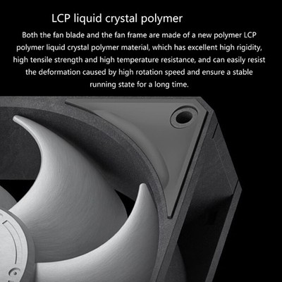 Cooling Fan PC Computer Case 3000RPM Quiet Cooling Fan For PC Case Computer