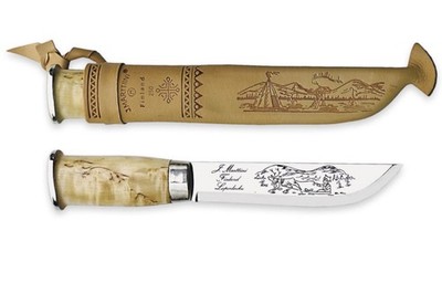 Marttiini Lapinleuku LAPP 250 Messer feste Klinge Pukko Made in Finland
