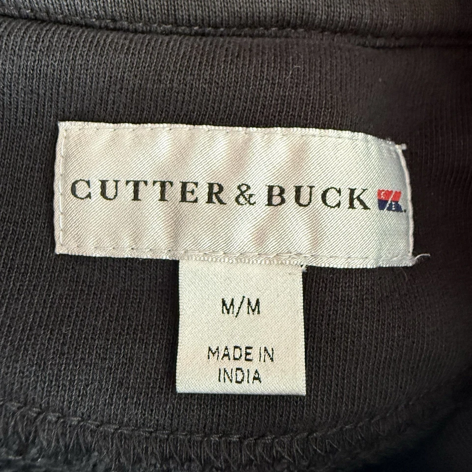 Vestido Suéter Cuello Alto Cutter And Buck Negro Talla M Foto 4 de 4