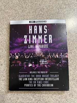 Hans Zimmer: Live in Prague (4K UHD) Free US Box Shipping