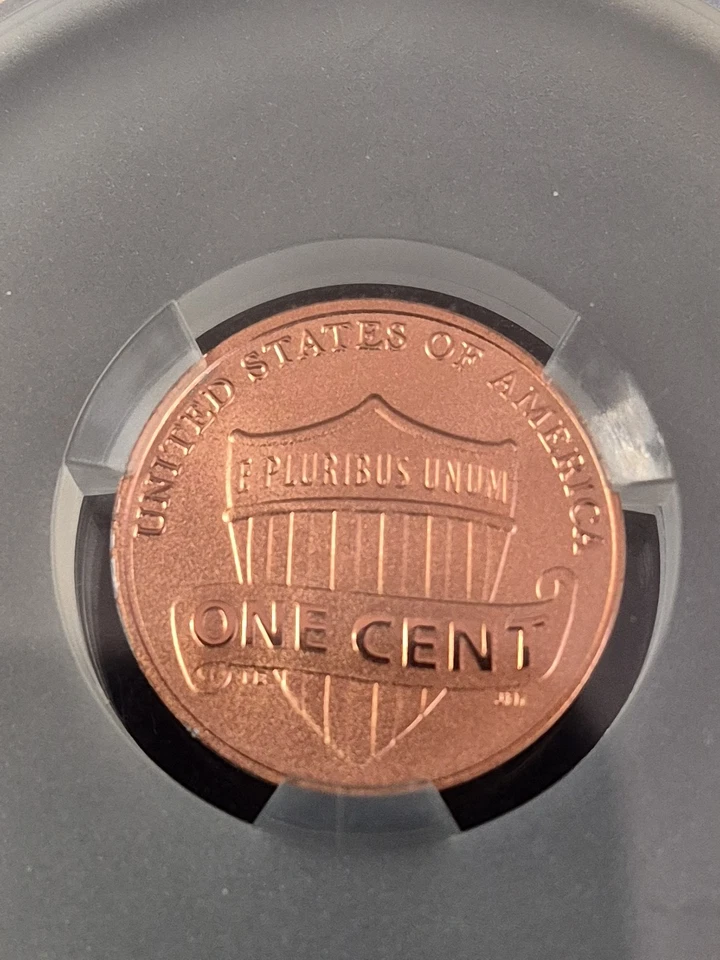 Centavo Lincoln Shield 2017-S EE. UU. 1 c mejorado UNC CAC MS69RD Foto 3 de 4