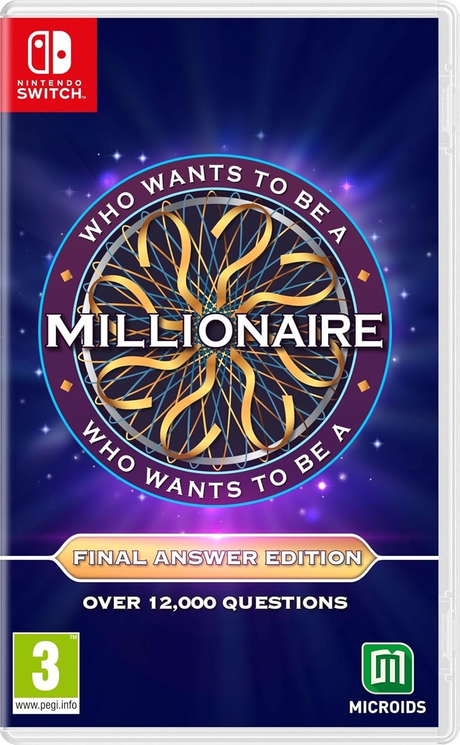 WHO WANTS TO BE A MILLIONAIRE - FINAL ANSWER EDITION For Nintendo Switch (New)